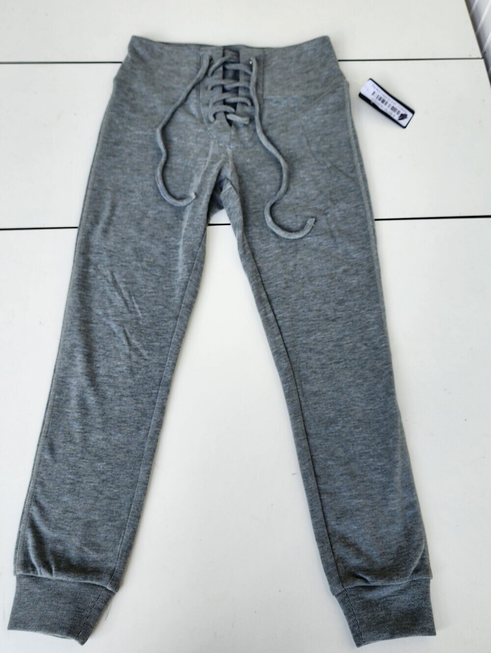 NWT White Birch Womens Jogger Pants Drawstring Best Leggings Ever Olive Green S